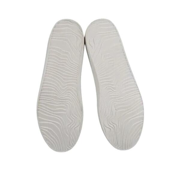 Steven Shoes Womens 6 Sneakers Casual Slip On Skimmer Faux Fur Black Fashion NY - Picture 10 of 16